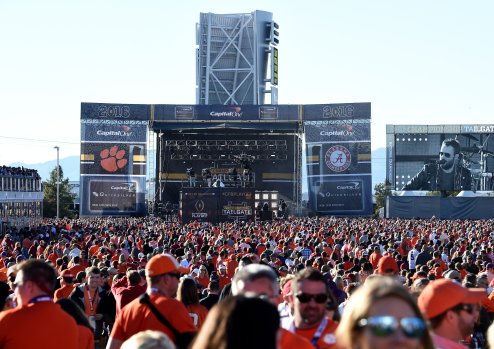 College Football Playoff Championship Game at Mercedes Benz Superdome