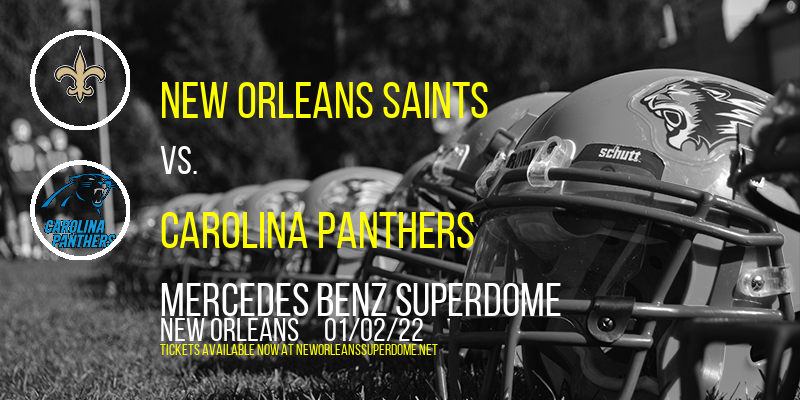 New Orleans Saints vs. Carolina Panthers at Mercedes Benz Superdome tickets New Orleans Saints vs. Carolina Panthers at Mercedes Benz Superdome