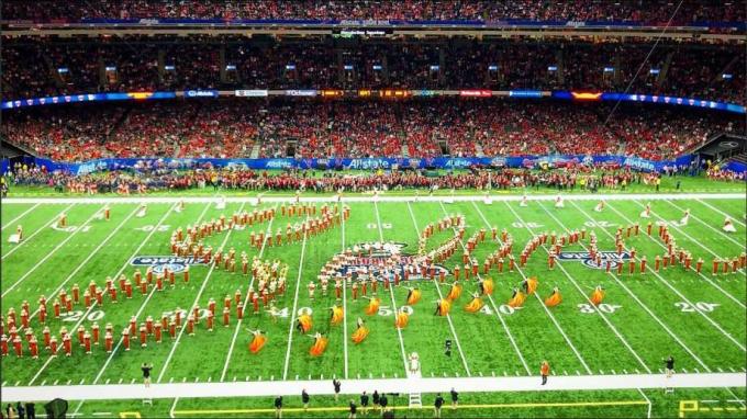 Sugar Bowl Superdome Seating Chart